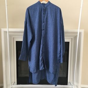 General Idea men's long-sleeved oversized shirt Size 48